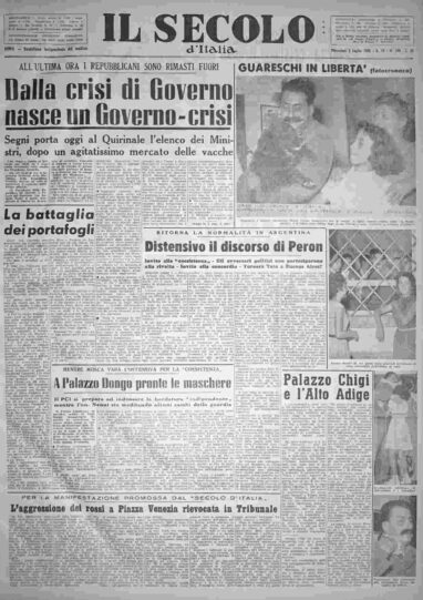 mercoledì 6 luglio 1955