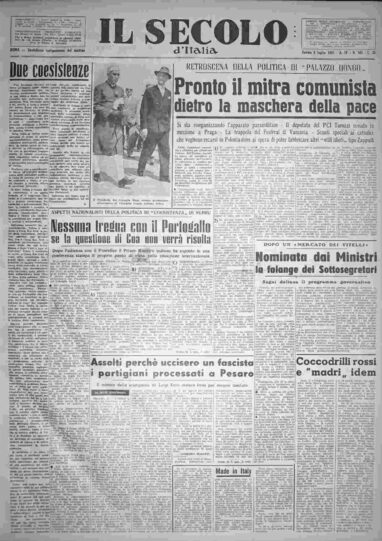 sabato 9 luglio 1955