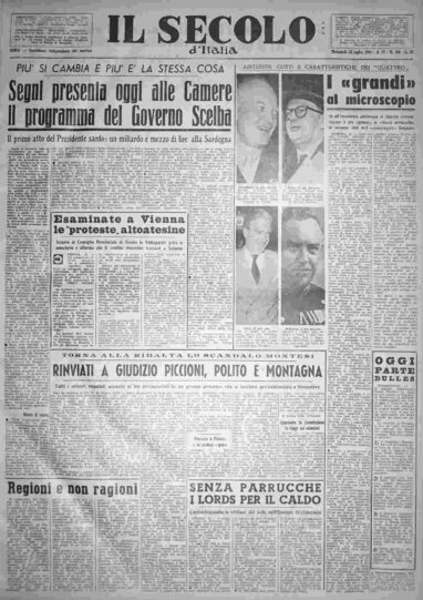mercoledì 13 luglio 1955