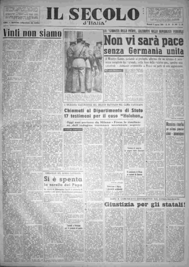martedì 9 agosto 1955