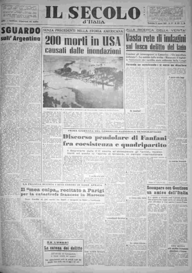domenica 21 agosto 1955