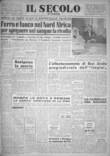 venerdì 26 agosto 1955