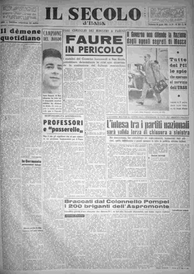 domenica 28 agosto 1955