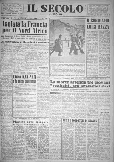 mercoledì 31 agosto 1955
