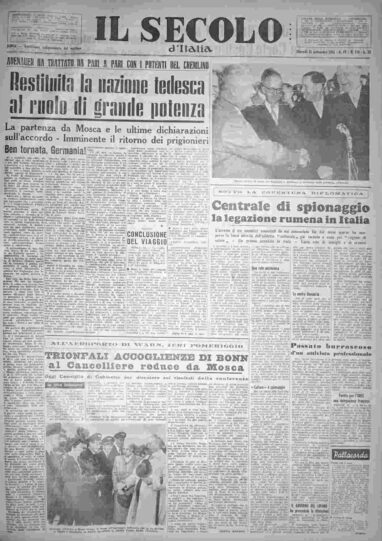 giovedì 15 settembre 1955