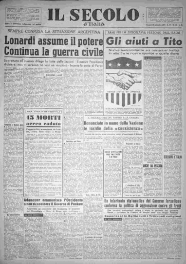 venerdì 23 settembre 1955