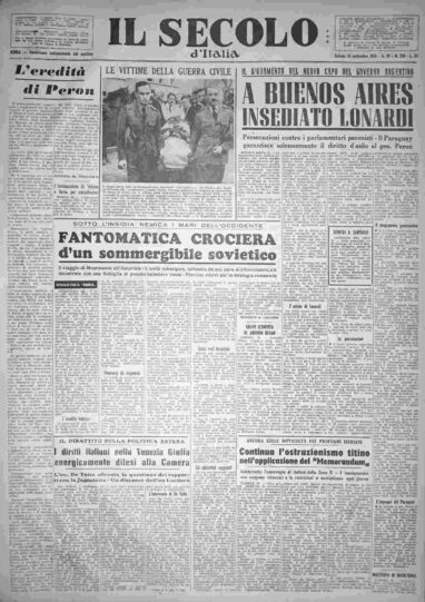 sabato 24 settembre 1955