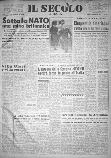 venerdì 30 settembre 1955