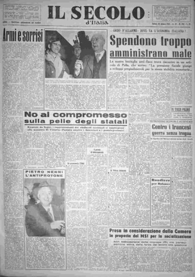 sabato 22 ottobre 1955