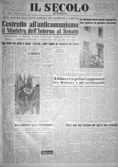 venerdì 28 ottobre 1955