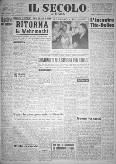 domenica 13 novembre 1955