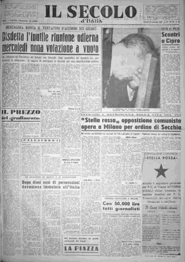 giovedì 24 novembre 1955