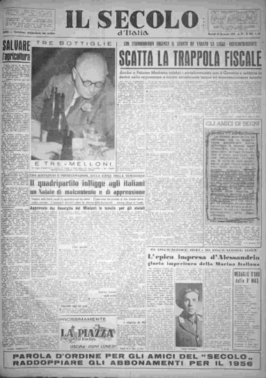 martedì 20 dicembre 1955