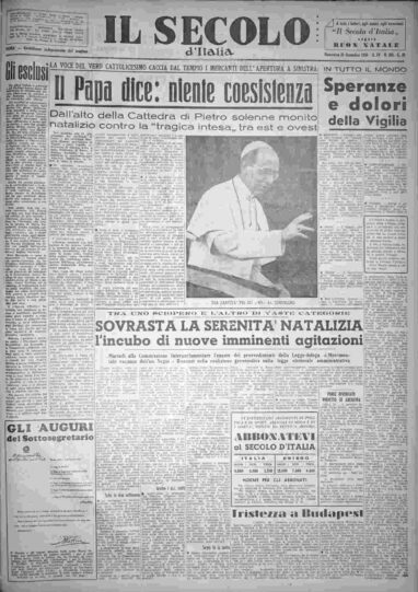 domenica 25 dicembre 1955