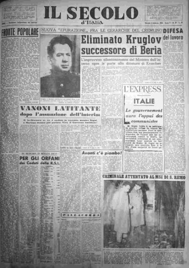 giovedì 2 febbraio 1956