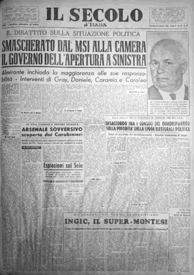venerdì 24 febbraio 1956