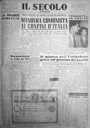 sabato 3 marzo 1956