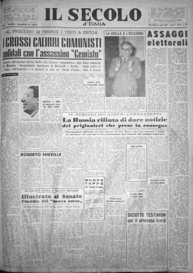 mercoledì 11 aprile 1956