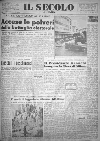 venerdì 13 aprile 1956
