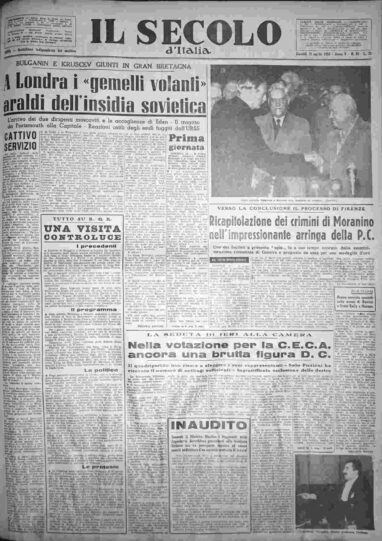 giovedì 19 aprile 1956