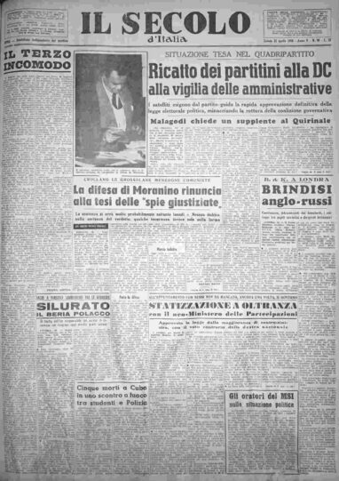 sabato 21 aprile 1956
