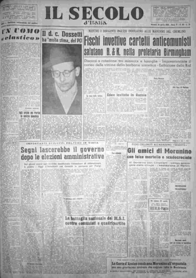 martedì 24 aprile 1956