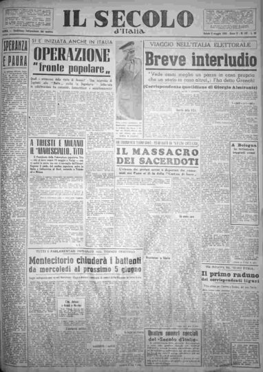 sabato 5 maggio 1956
