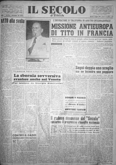 martedì 8 maggio 1956