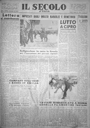 venerdì 11 maggio 1956