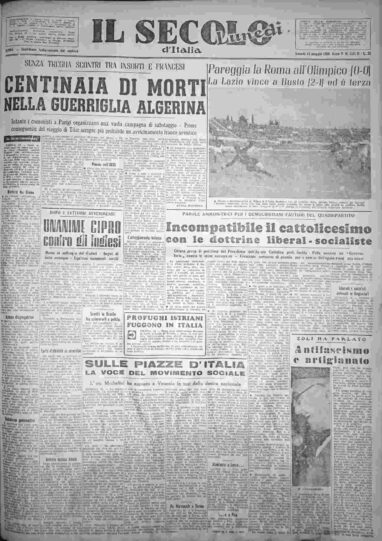 lunedì 14 maggio 1956