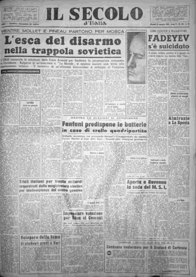 martedì 15 maggio 1956
