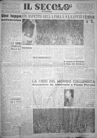 lunedì 21 maggio 1956