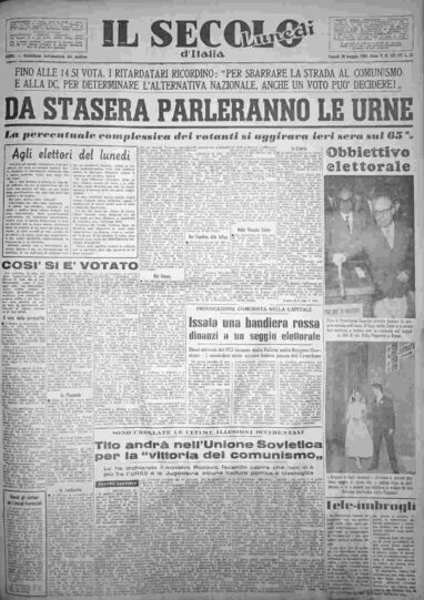 lunedì 28 maggio 1956