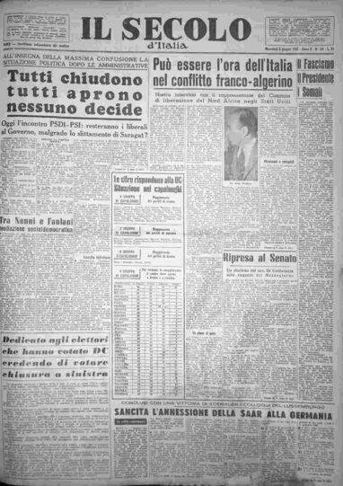 mercoledì 6 giugno 1956