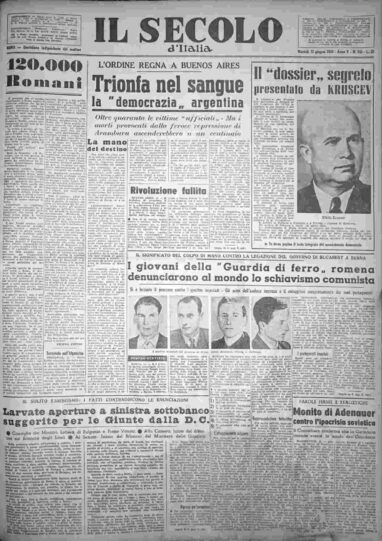 martedì 12 giugno 1956