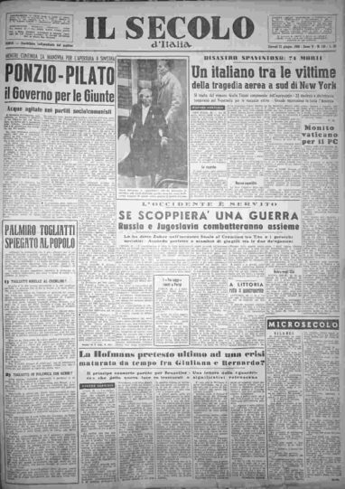 giovedì 21 giugno 1956