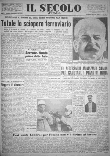 mercoledì 25 luglio 1956