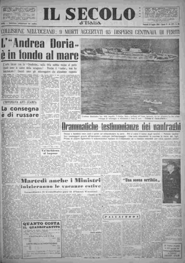 venerdì 27 luglio 1956