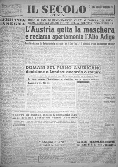 domenica 19 agosto 1956