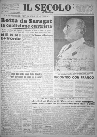 martedì 28 agosto 1956