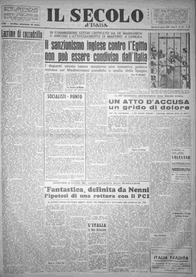 giovedì 30 agosto 1956