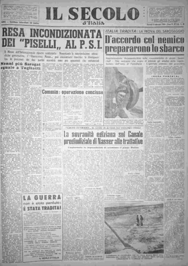 giovedì 6 settembre 1956