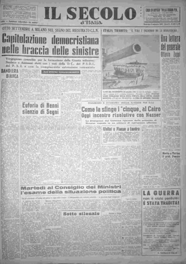 domenica 9 settembre 1956