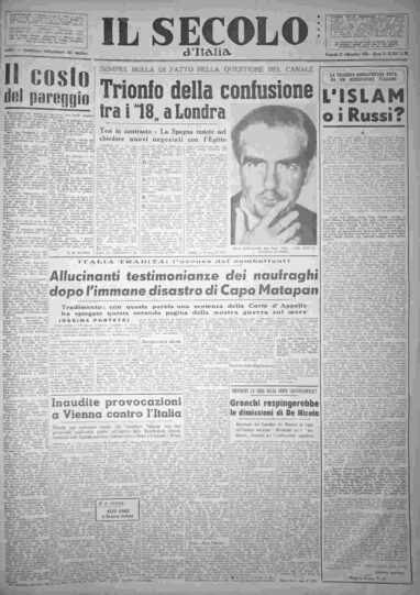 venerdì 21 settembre 1956