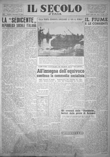 martedì 9 ottobre 1956