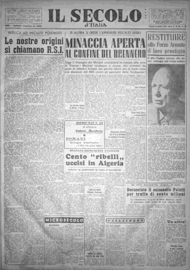 venerdì 12 ottobre 1956