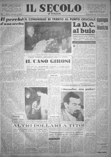 martedì 16 ottobre 1956