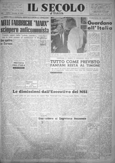 venerdì 19 ottobre 1956
