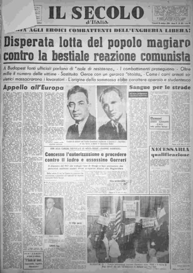 venerdì 26 ottobre 1956