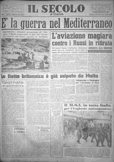 mercoledì 31 ottobre 1956